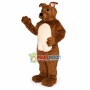 Brown Dog Mascot Costume 