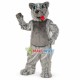 Grey Wolf Dog Long Fur Mascot Costume Grey Wolf Dog Long Fur Mascot Costume