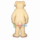 Fluffy White Dog Mascot Costume Fluffy White Dog Mascot Costume