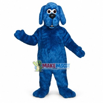 Blue Hound Mascot Costume Blue Hound Mascot Costume