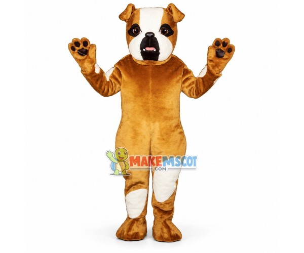Pug Dog Mascot Costume 