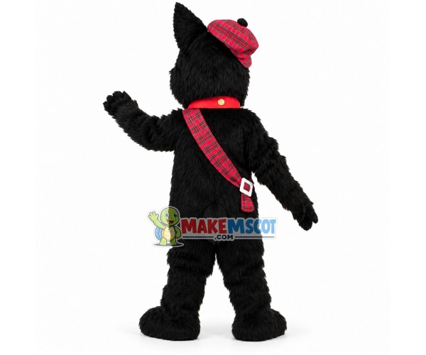 Scottish Terrier Dog Mascot Costume 
