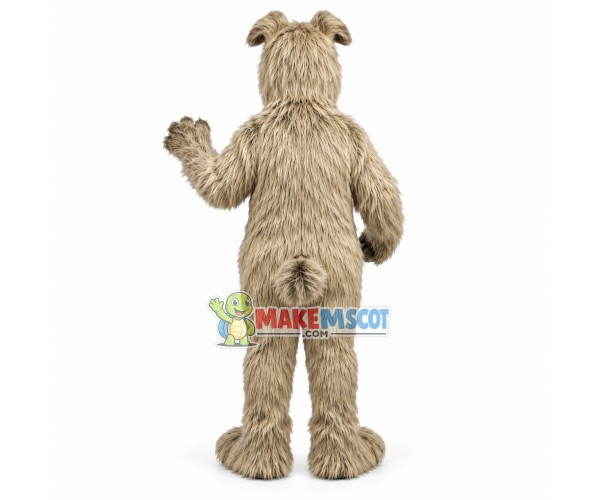 Growling Dog Mascot Costume Growling Dog Mascot Costume