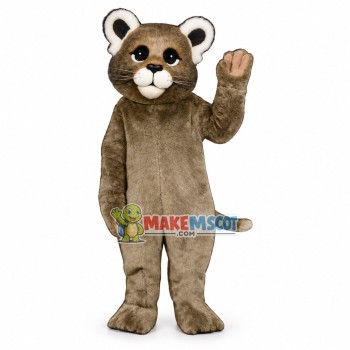 Baby Cougar Mascot Costume Baby Cougar Mascot Costume