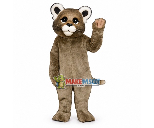 Baby Cougar Mascot Costume 