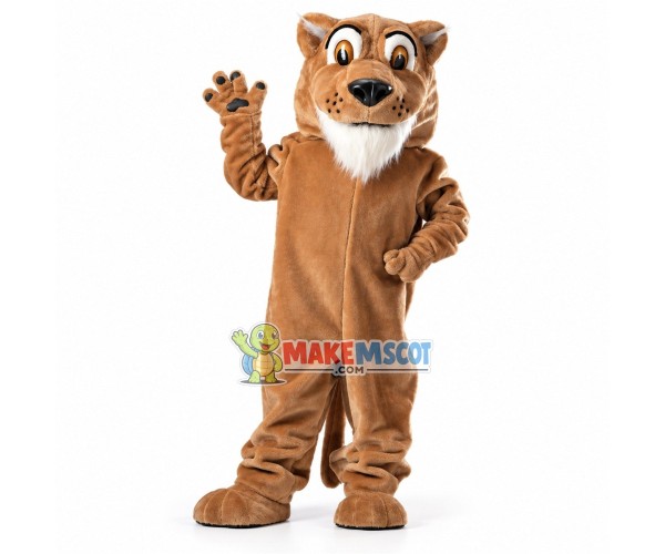 Colby Cougar Mascot Costume 