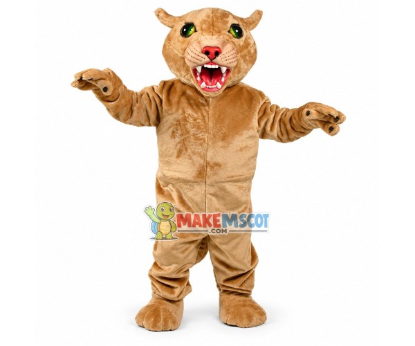 Fierce Cougar Mascot Costume 