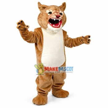 Scary Cougar Mascot Costume 