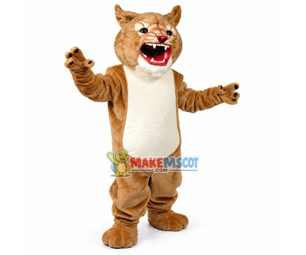 Scary Cougar Mascot Costume Scary Cougar Mascot Costume