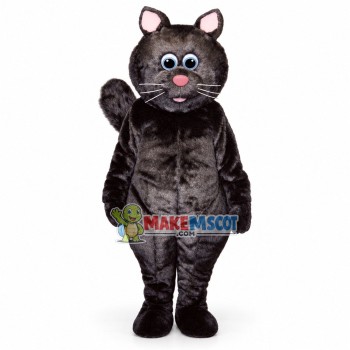 Black Kitten Mascot Costume 