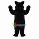 Fat Black Cat Mascot Costume 