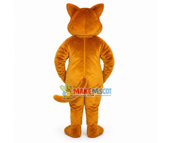 Fat Cinnamon Cat Mascot Costume Fat Cinnamon Cat Mascot Costume
