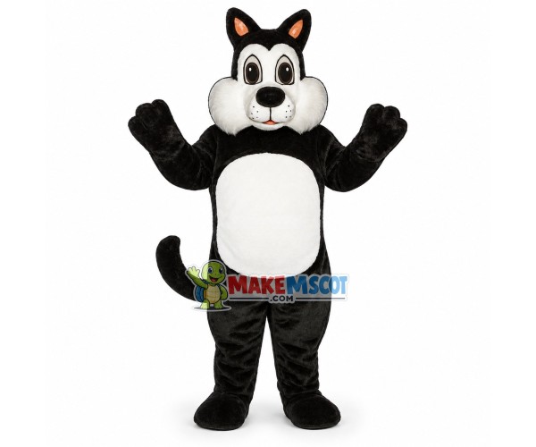 Adorable Black Cat Mascot Costume Adorable Black Cat Mascot Costume