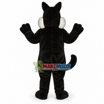 Adorable Black Cat Mascot Costume Adorable Black Cat Mascot Costume