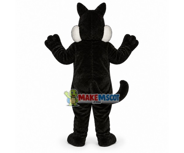 Adorable Black Cat Mascot Costume Adorable Black Cat Mascot Costume