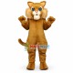 Beautiful Golden Cat Mascot Costume 
