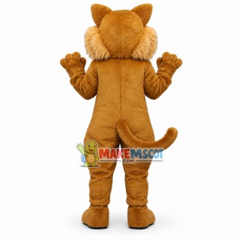 Beautiful Golden Cat Mascot Costume Beautiful Golden Cat Mascot Costume