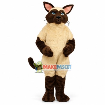 Siamese Cat Mascot Costume 