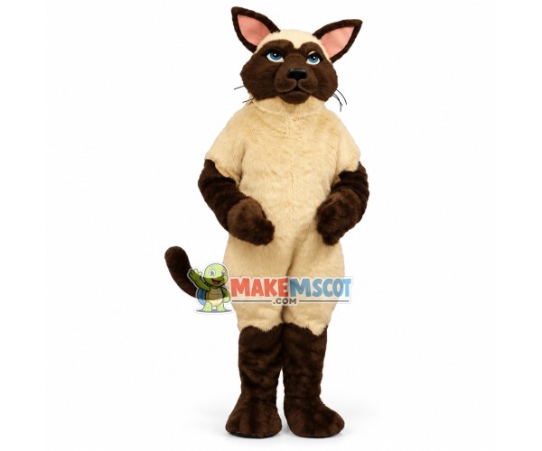 Siamese Cat Mascot Costume Siamese Cat Mascot Costume