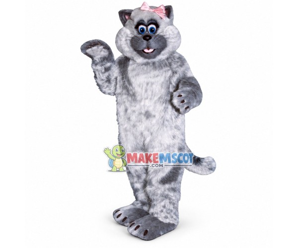 Tabitha Cat Mascot Costume Tabitha Cat Mascot Costume