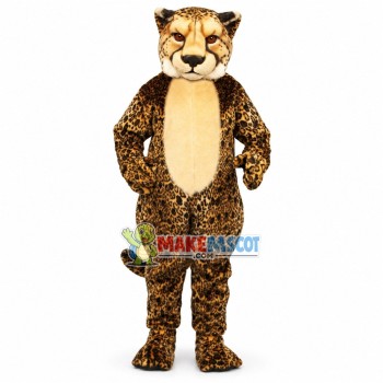 Cheetah Mascot Costume Cheetah Mascot Costume