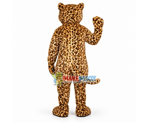 2nd Version Of Leopard Mascot Adult Costume 2nd Version Of Leopard Mascot Adult Costume