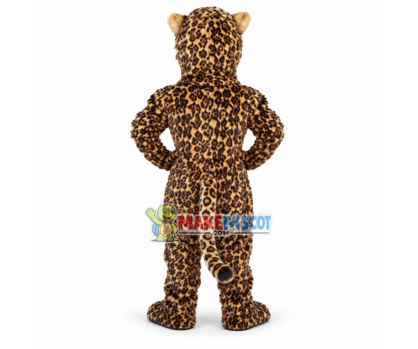 Little Cheetah Animal Mascot Adult Costume Little Cheetah Animal Mascot Adult Costume