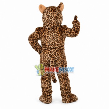 Howling Leopard Mascot Adult Costume Howling Leopard Mascot Adult Costume