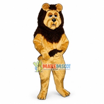 Sleepy Lion Mascot Costume 
