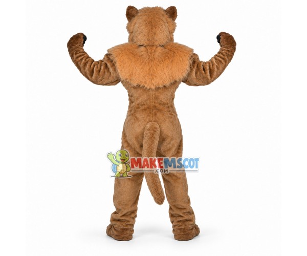 Power Lion Mascot Costume Power Lion Mascot Costume