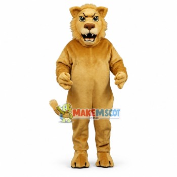 Fierce Young Lion Mascot Costume Fierce Young Lion Mascot Costume