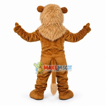 Happy Lion Mascot Adult Costume Happy Lion Mascot Adult Costume
