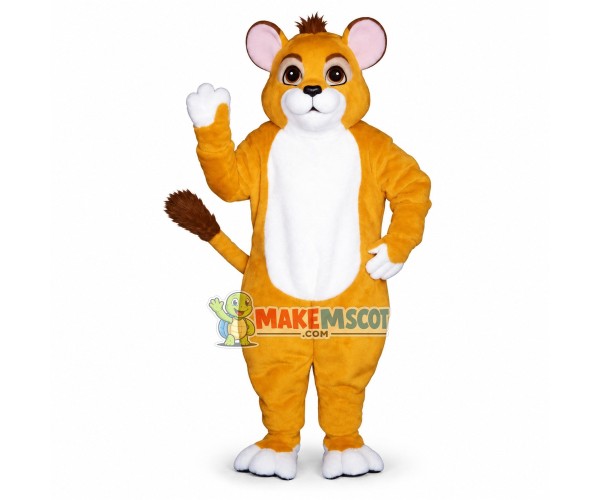 Lion Cub Mascot Adult Costume Lion Cub Mascot Adult Costume