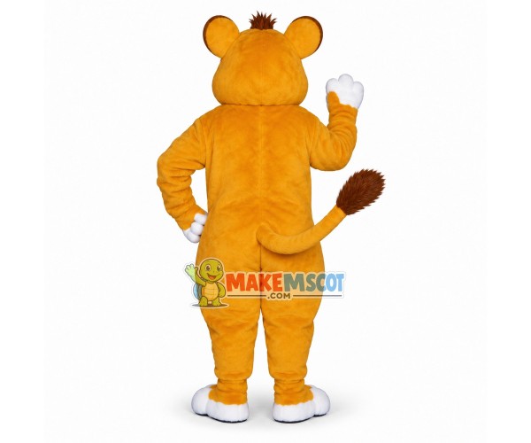 Lion Cub Mascot Adult Costume Lion Cub Mascot Adult Costume