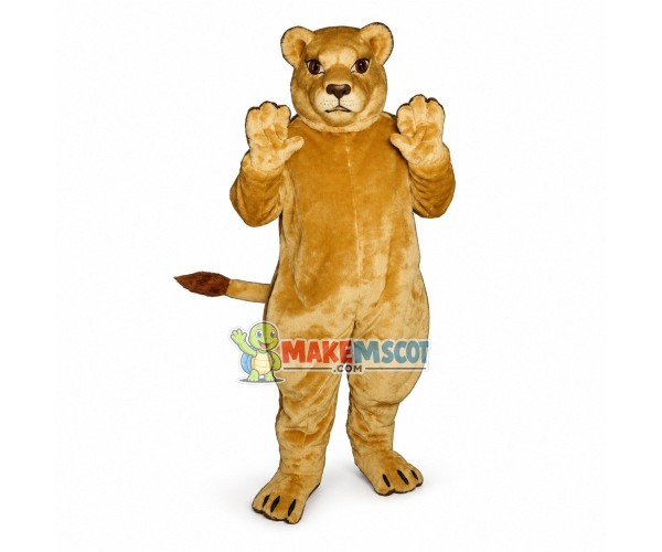 Lioness Mascot Adult Costume Lioness Mascot Adult Costume