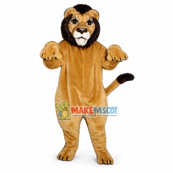 Asiatic Lion Mascot Costume 