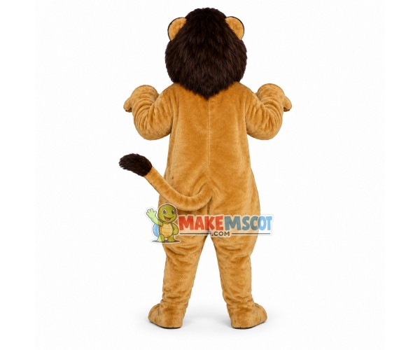 Asiatic Lion Mascot Costume Asiatic Lion Mascot Costume