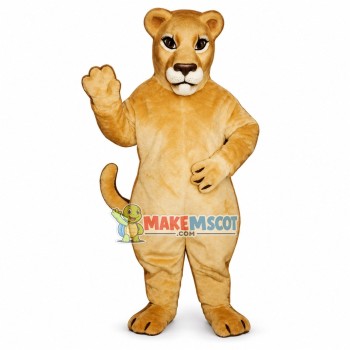 Adult Lioness Mascot Costume Adult Lioness Mascot Costume