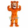 Super Power Orange Lion Mascot Costume 