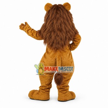 Wally Lion Mascot Costume 