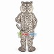Fierce White Tiger Mascot Costume Fierce White Tiger Mascot Costume