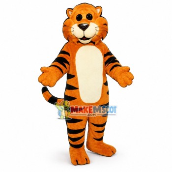 Young Tiger Mascot Costume Young Tiger Mascot Costume