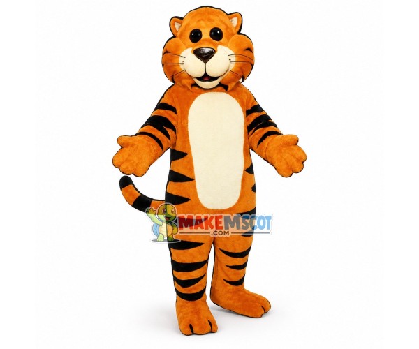 Young Tiger Mascot Costume Young Tiger Mascot Costume