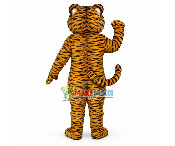 Adult Yellow Tiger Mascot Costume Adult Yellow Tiger Mascot Costume