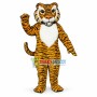Adult Yellow Tiger Mascot Costume 