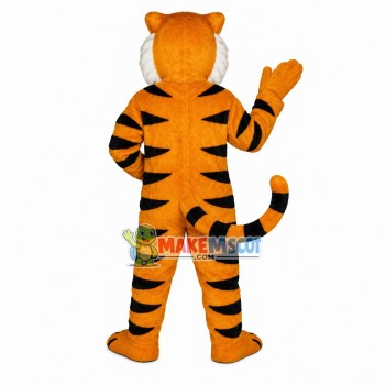 Yellow Tiger Mascot Costume 
