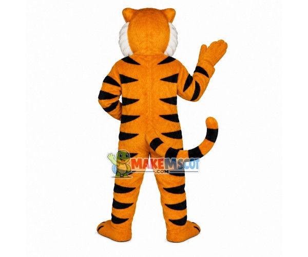 Yellow Tiger Mascot Costume Yellow Tiger Mascot Costume