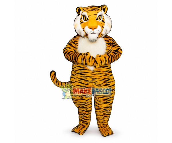 Old Tiger Mascot Costume Old Tiger Mascot Costume