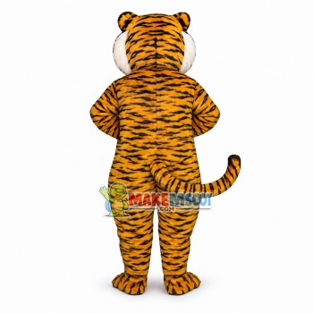 Old Tiger Mascot Costume Old Tiger Mascot Costume