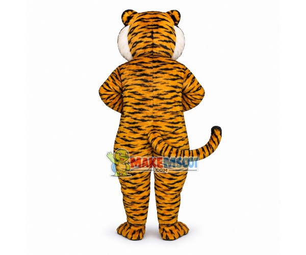 Old Tiger Mascot Costume Old Tiger Mascot Costume